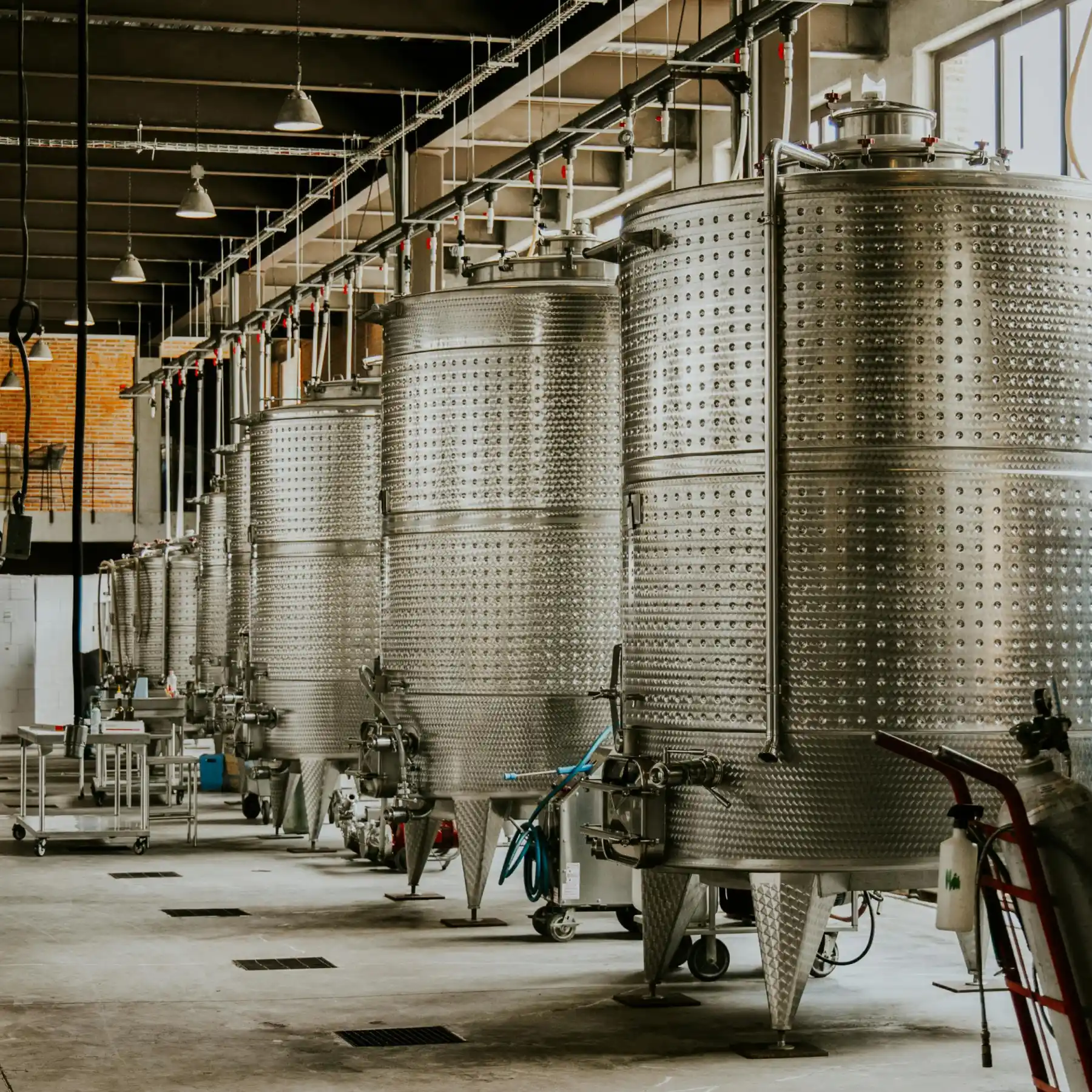 What’s inside the our craft brewery